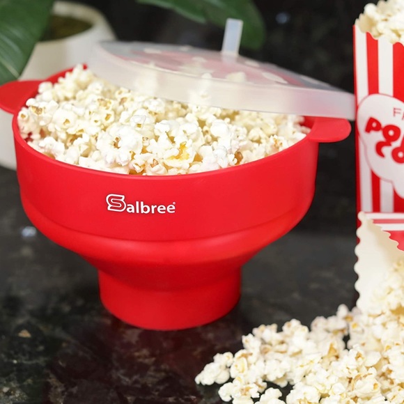 🍿Silicone Microwave Popcorn Maker Collapsible🍿NWT - Picture 3 of 8